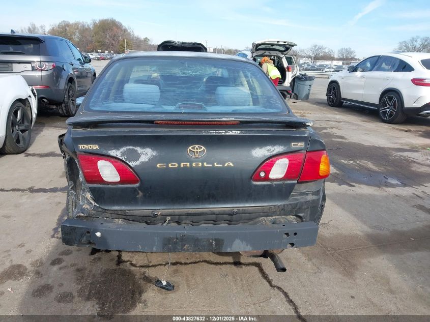 1999 Toyota Corolla Ce VIN: 2T1BR12E8XC103647 Lot: 43827632