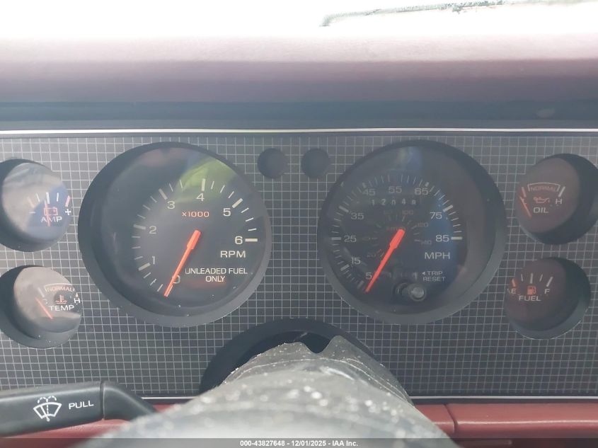 1986 Ford Mustang Lx/Gt VIN: 1FABP28M0GF322884 Lot: 43827648