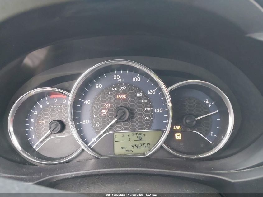 2015 Toyota Corolla Le Plus VIN: 5YFBURHE9FP264365 Lot: 43827663