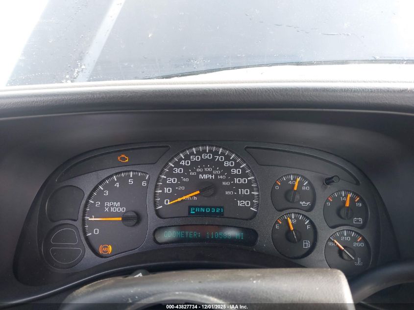 2005 Chevrolet Silverado K1500 VIN: 1GCEK14X25Z350617 Lot: 43827734