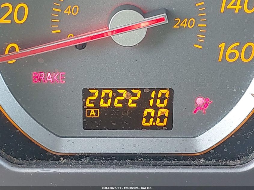 2006 Nissan Murano Sl VIN: JN8AZ08T46W403725 Lot: 43827751