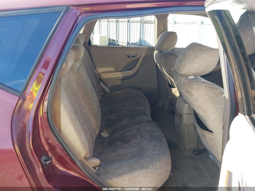 2006 Nissan Murano Sl VIN: JN8AZ08T46W403725 Lot: 43827751