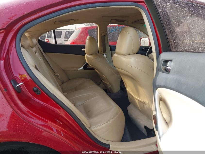 2008 Lexus Is 250 VIN: JTHCK262085018541 Lot: 43827756