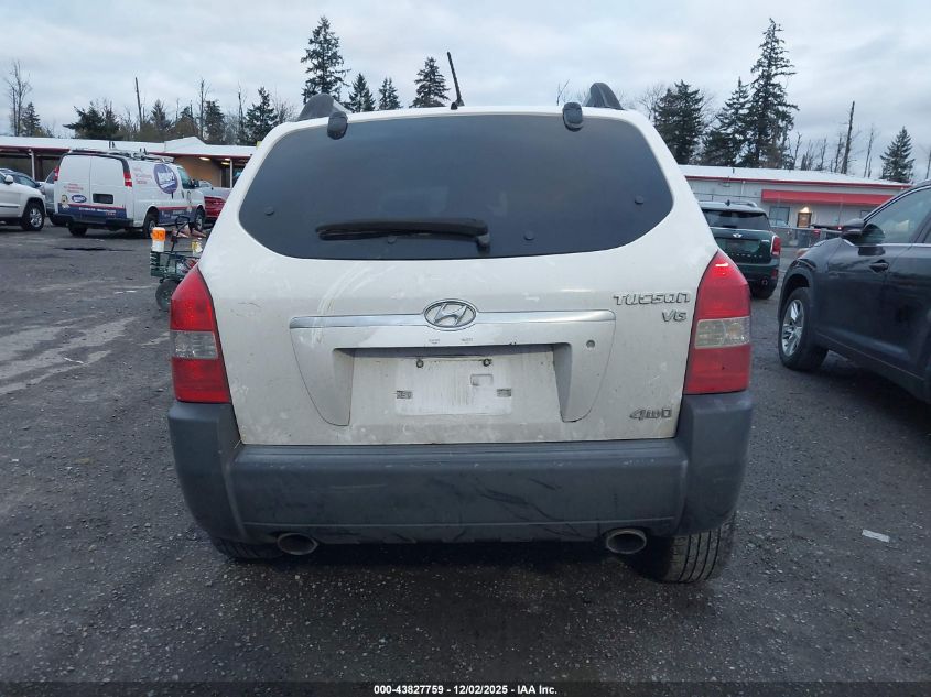 2006 Hyundai Tucson Gls/Limited VIN: KM8JN72D464393044 Lot: 43827759