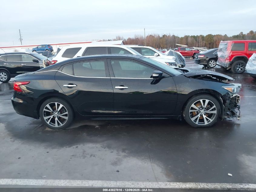 2016 Nissan Maxima 3.5 Platinum VIN: 1N4AA6AP3GC398545 Lot: 43827816