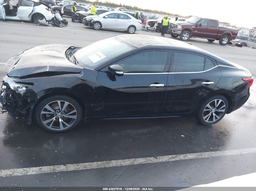 2016 Nissan Maxima 3.5 Platinum VIN: 1N4AA6AP3GC398545 Lot: 43827816