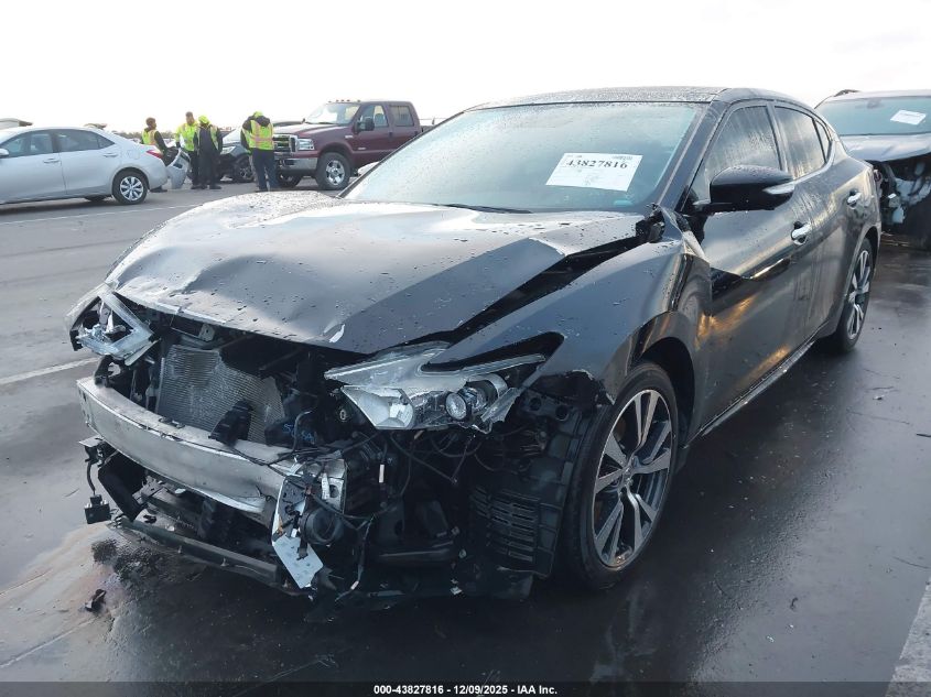 2016 Nissan Maxima 3.5 Platinum VIN: 1N4AA6AP3GC398545 Lot: 43827816