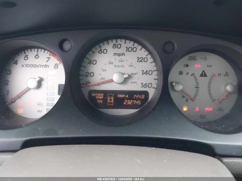 2001 Acura Cl 3.2 Type S VIN: 19UYA42671A031932 Lot: 43827822