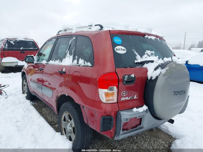 2002 Toyota Rav4 VIN: JTEGH20V720077798 Lot: 43827839