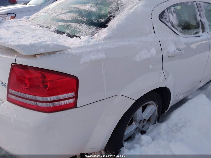 2008 Dodge Avenger VIN: 183LC76MX8N155386 Lot: 43827863