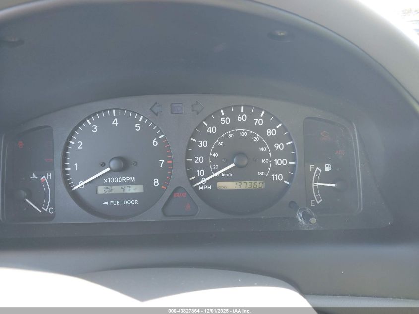 2002 Toyota Corolla Le VIN: 2T1BR18E02C558296 Lot: 43827864