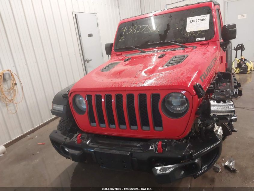 2018 Jeep Wrangler Unlimited Rubicon 4X4 VIN: 1C4HJXFG8JW203214 Lot: 43827866