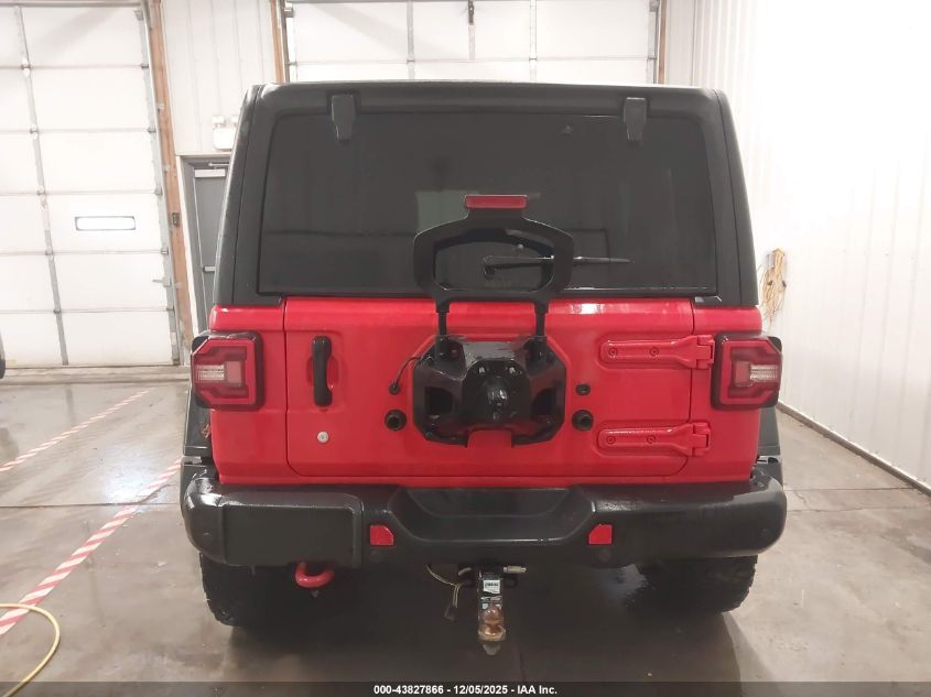 2018 Jeep Wrangler Unlimited Rubicon 4X4 VIN: 1C4HJXFG8JW203214 Lot: 43827866