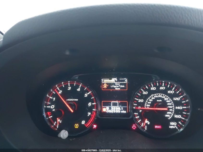 2018 Subaru Wrx VIN: JF1VA1A68J9829672 Lot: 43827869