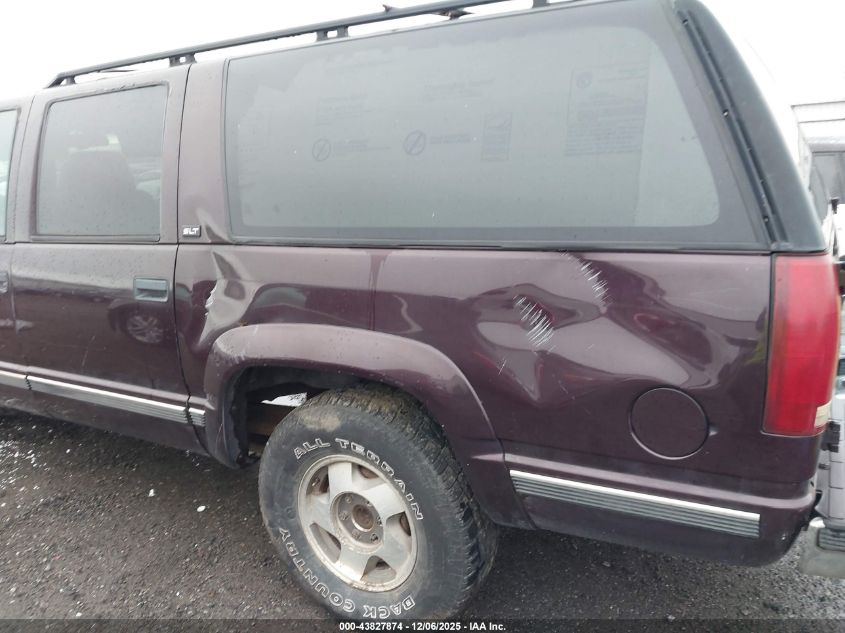 1996 GMC Suburban K1500 VIN: 3GKFK16R1TG511009 Lot: 43827874