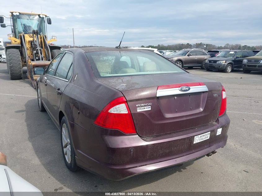 Vin: 3fahp0ja4cr280229, lot: 44323400, ford fusion sel 20123