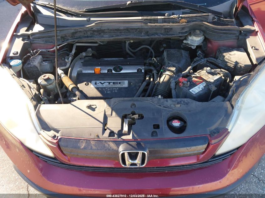 2009 Honda Cr-V Lx VIN: 5J6RE48339L012521 Lot: 43827910