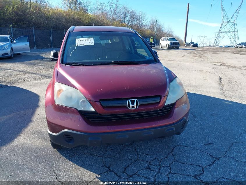 2009 Honda Cr-V Lx VIN: 5J6RE48339L012521 Lot: 43827910