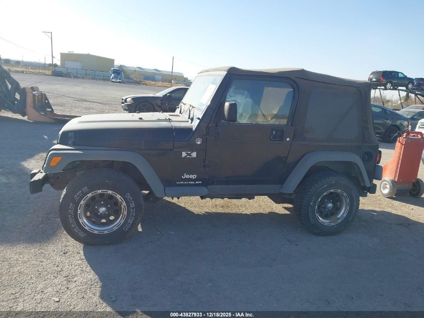 2006 Jeep Wrangler X VIN: 1J4FA39S56P735712 Lot: 43827933