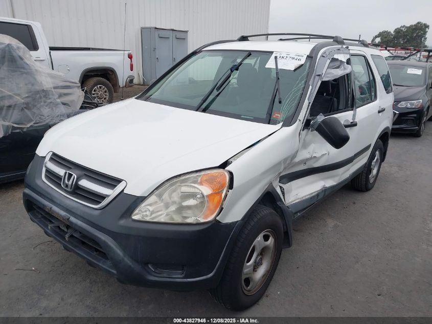 2003 Honda Cr-V Lx VIN: JHLRD78443C049719 Lot: 43827946