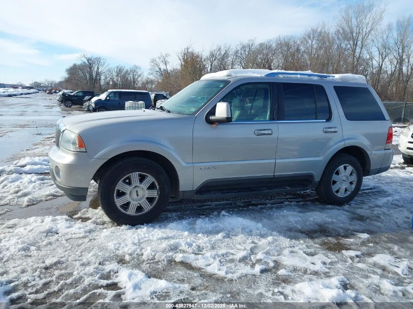 5LMEU78H83ZJ18691 2003 LINCOLN AVIATOR photo no. 2