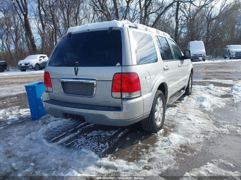 5LMEU78H83ZJ18691 2003 LINCOLN AVIATOR photo no. 4