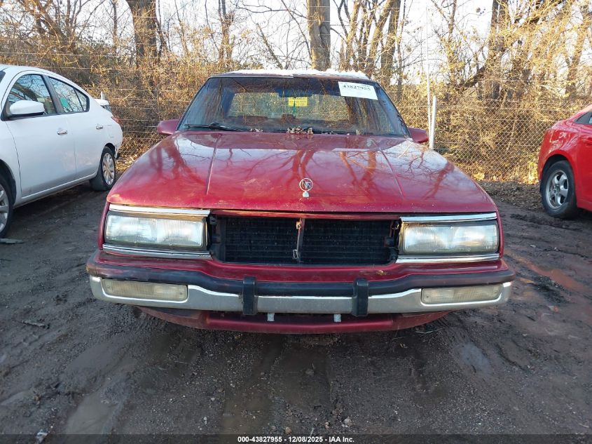 1991 Buick Lesabre Custom VIN: 1G4HP54C2MH476270 Lot: 43827955