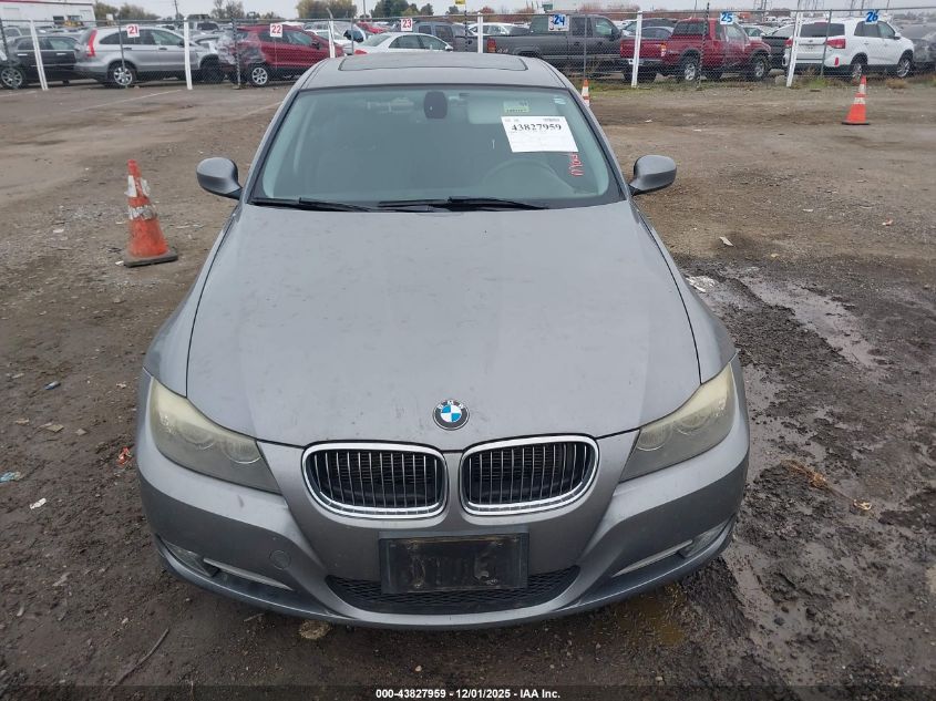 2011 BMW 335D VIN: WBAPN7C51BA780293 Lot: 43827959
