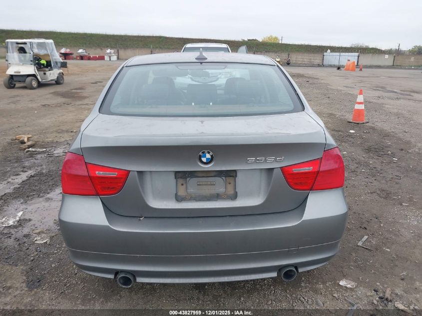 2011 BMW 335D VIN: WBAPN7C51BA780293 Lot: 43827959