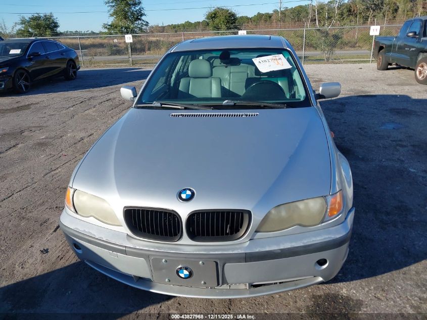2002 BMW 330I VIN: WBAEV53422KM22696 Lot: 43827968