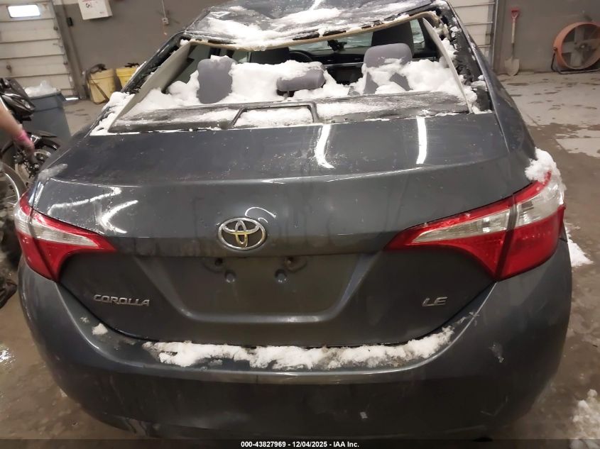 2014 Toyota Corolla Le VIN: 2T1BURHE1EC169054 Lot: 43827969