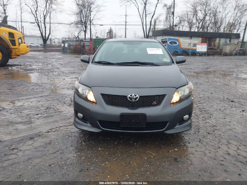 2009 Toyota Corolla S VIN: 2T1BU40E39C162742 Lot: 43827975