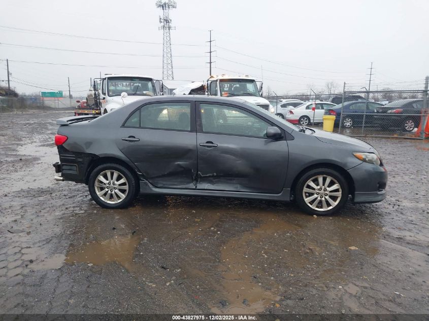 2009 Toyota Corolla S VIN: 2T1BU40E39C162742 Lot: 43827975