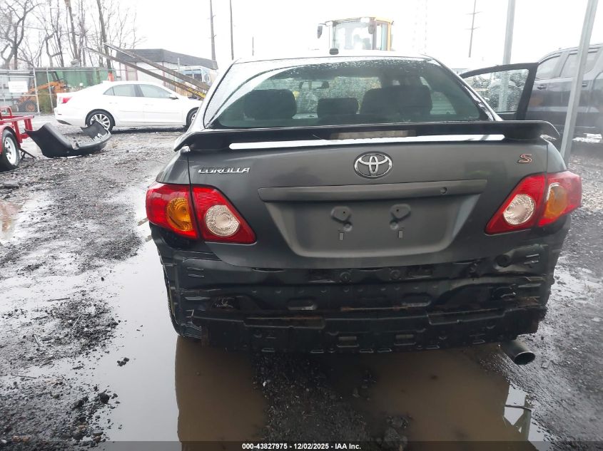 2009 Toyota Corolla S VIN: 2T1BU40E39C162742 Lot: 43827975