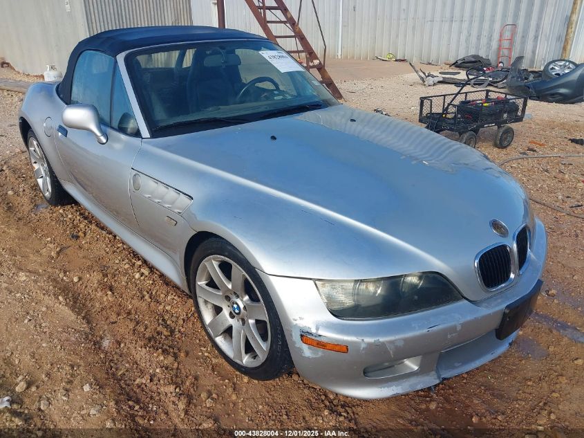 2001 BMW Z3 3.0I VIN: WBACN534X1LL46578 Lot: 43828004