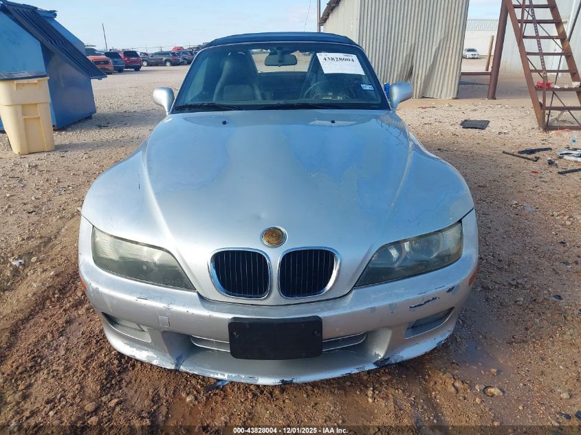 2001 BMW Z3 3.0I VIN: WBACN534X1LL46578 Lot: 43828004