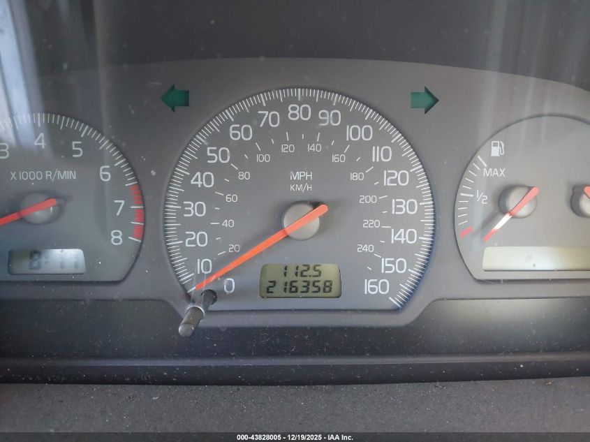 2001 Volvo S40 A/Sport Edition VIN: YV1VS29531F610784 Lot: 43828005