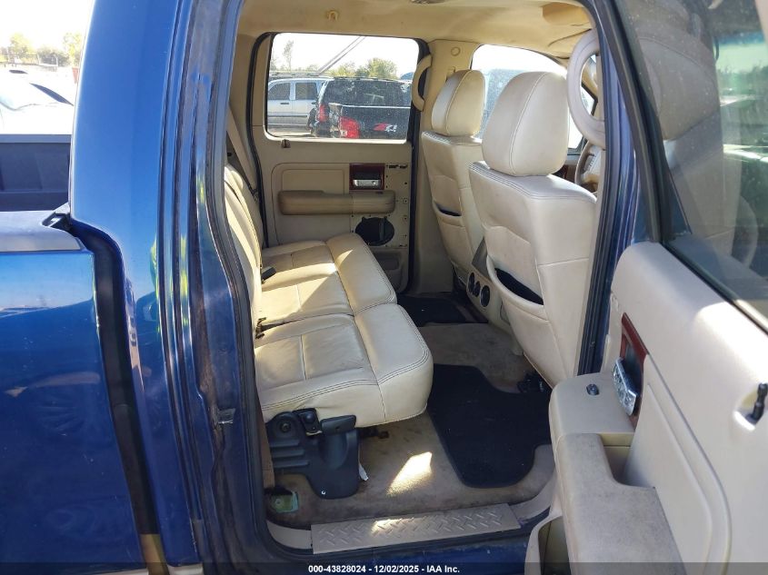 2007 Ford F-150 Lariat/Xlt VIN: 1FTPW12V27KC95757 Lot: 43828024