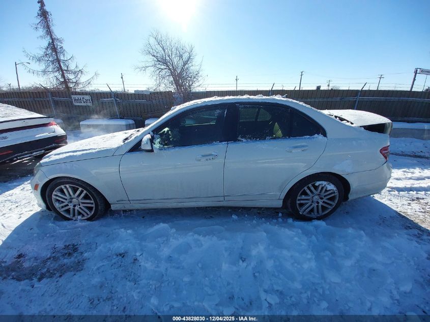 2009 Mercedes-Benz C 300 Sport 4Matic VIN: WDDGF81X49R076620 Lot: 43828030