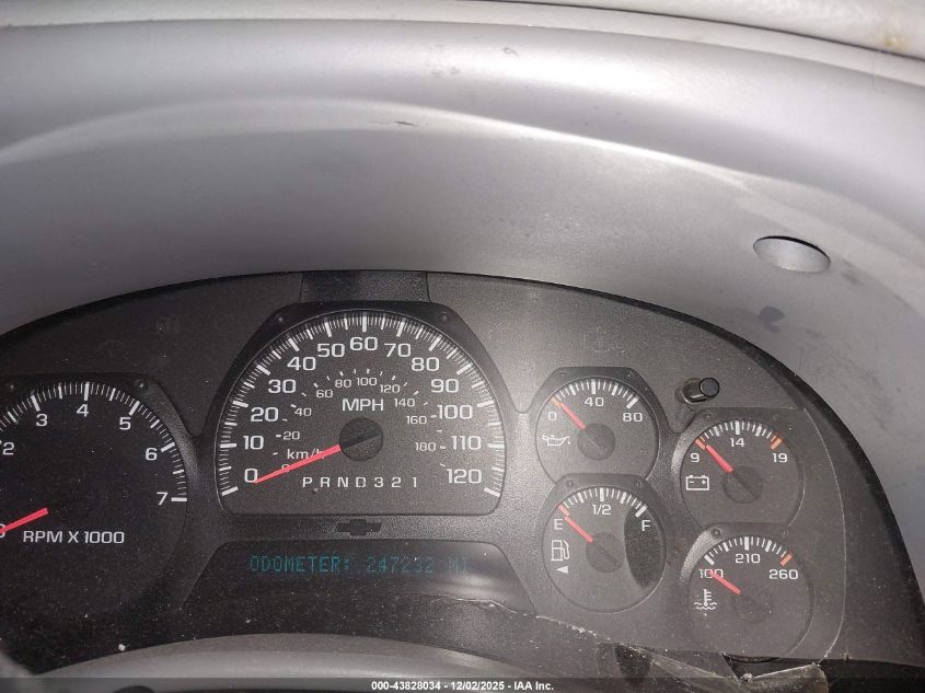 2007 Chevrolet Trailblazer Lt VIN: 1GNET13M572101106 Lot: 43828034