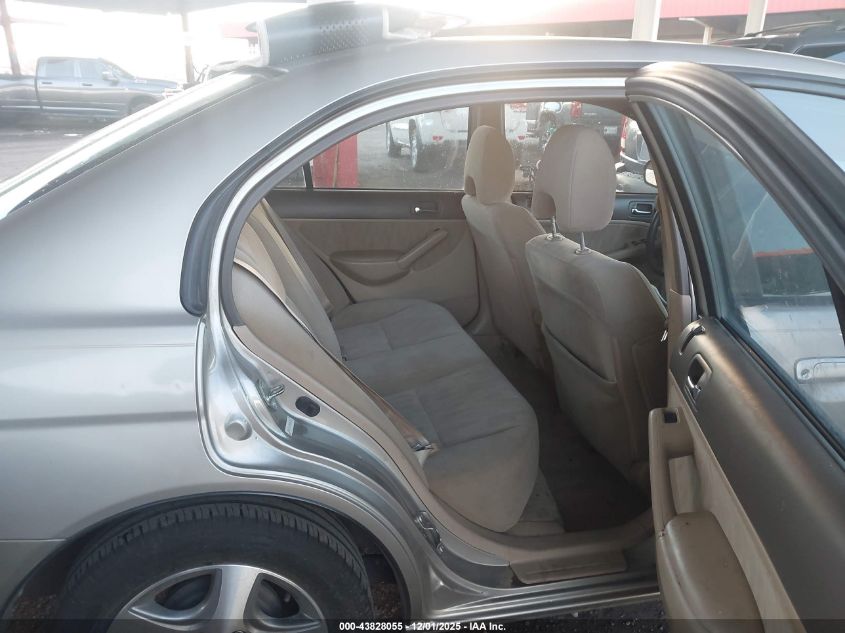 2005 Honda Civic Lx VIN: 2HGES16645H506176 Lot: 43828055