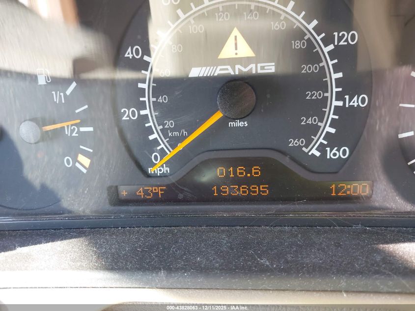 1999 Mercedes-Benz E 320 VIN: WDBJF65H2XA929209 Lot: 43828063