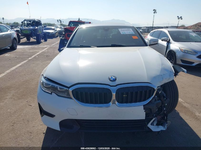 2022 BMW 330I VIN: 3MW5R1J01N8C46761 Lot: 43828082