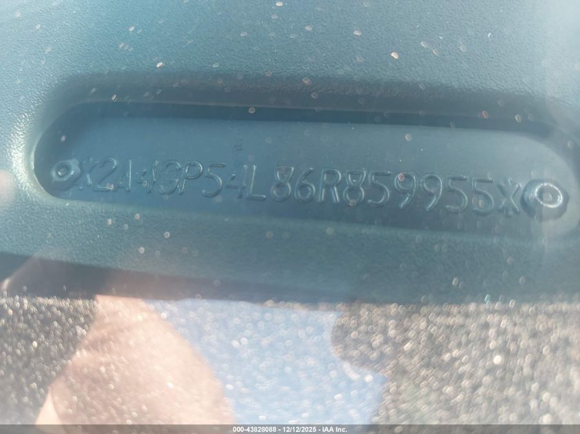 2006 Chrysler Town & Country Touring VIN: 2A4GP54L86R859955 Lot: 43828088