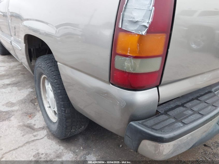 2000 GMC Sierra 1500 Sle VIN: 2GTEC19T8Y1404115 Lot: 43828094