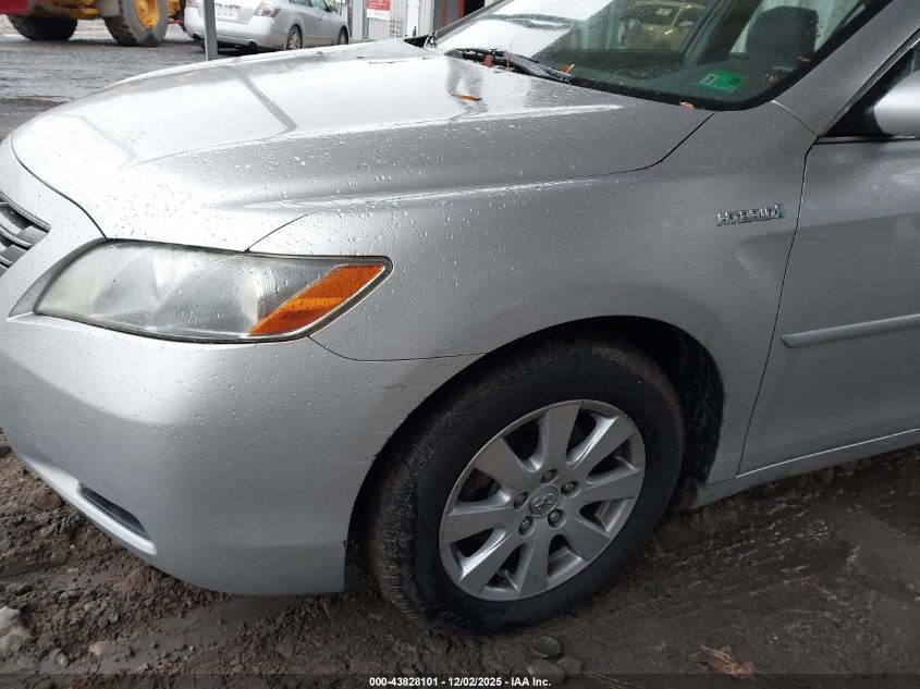 2007 Toyota Camry Hybrid VIN: JTNBB46KX73020800 Lot: 43828101