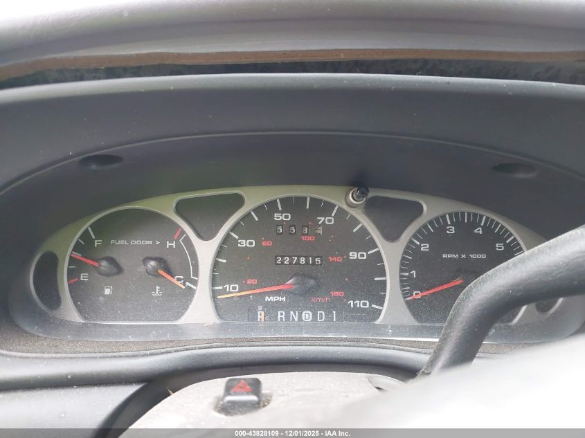 1999 Ford Taurus Se/Se-Ne VIN: 1FAFP53U7XA161778 Lot: 43828109