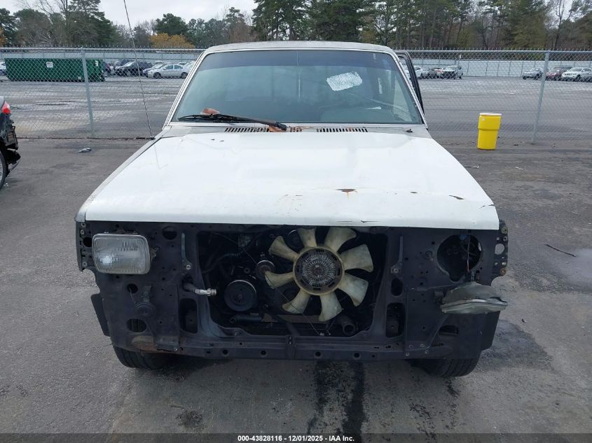 1991 Mazda B2600 Short Body VIN: JM2UF1141M0117028 Lot: 43828116