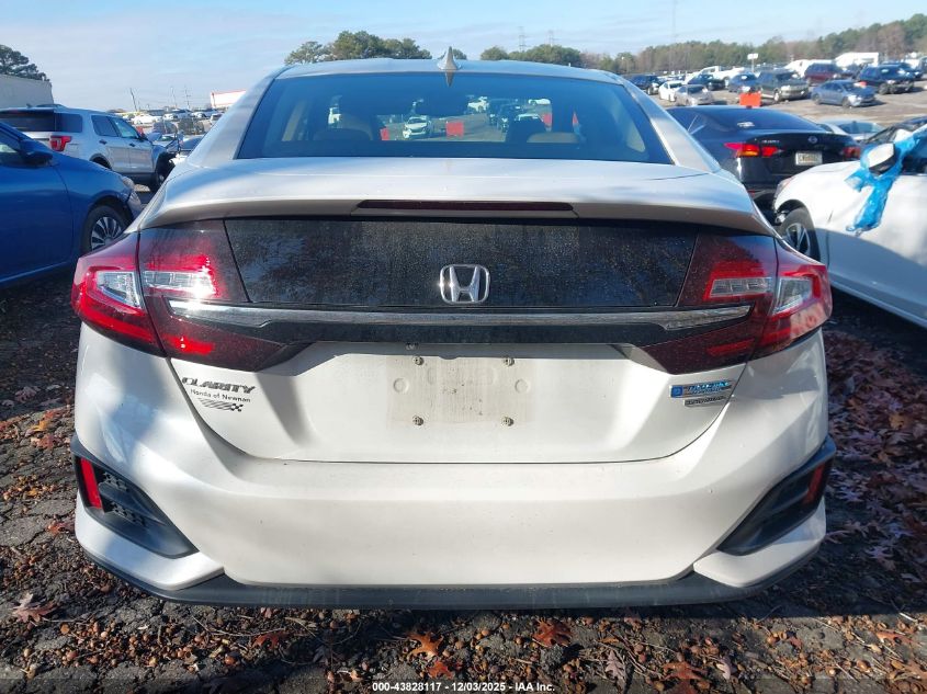 2018 Honda Clarity Plug-In Hybrid Touring VIN: JHMZC5F34JC004225 Lot: 43828117