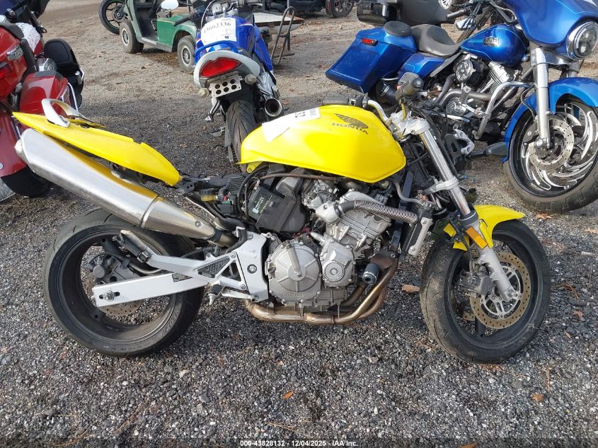 2004 Honda Cb600 F/Fa VIN: ZDCPC36084F000323 Lot: 43828132